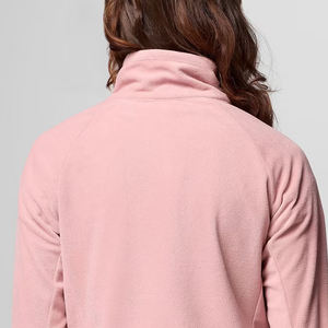 Sudadera con Cuello Alto y Diseño de Cremallera Personalizada con Logotipo para Mujer, con Tela de Felpa y Mangas Largas / Diseño Moderno de Ropa Urbana - Product Image 5