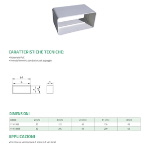 Tecnosystemi MDGR Manguera de Conexión de PVC para Sistemas HVAC para Succión y Ventilación - Product Image 3