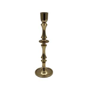 Bougeoirs coniques en métal design moderne finition noire pour la maison mariage noël décoration de table fait à la main personnalisé - Product Image 2
