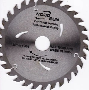 ใบเลื่อยวงกลม TCT 125มม. x 30ตันใบมีดคาร์ไบด์ปลายใบมีดสำหรับปรับแต่งการตัดไม้ได้อย่างแม่นยำ - Product Image 2