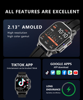 Maxtop jam tangan pintar olahraga AMOLED, arloji Cerdas HD 2.04 inci 4g dengan kartu Sim Android Ios untuk pria dan wanita
