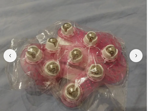 Massaggiatore a Sfera Manuale 16*15cm con 9 Perle per Muscoli, <span class=keywords><strong>Schiena</strong></span>, Collo, Articolazioni, Piedi, Spalle, Gambe, Meridiani, Sollievo dal Dolore, Forma a Palma - Product Image 6