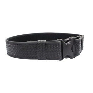 Cowhide Leather Tactical <b>Belt</b> with Plastic Buckle & Hanging <b>Accessories</b> Adjustable Heavy Duty Custom Logo Tactical Duty <b>Belt</b> - Product Image 3