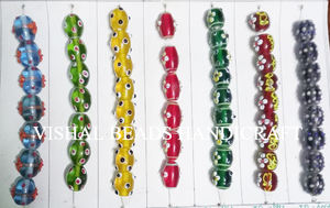 Perles de verre au chalumeau en cristal de haute qualité diverses couleurs prêt navire meilleure qualité perles de rocaille en vrac fabrication de bijoux perles de vishal - Product Image 5