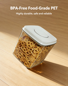Conteneur de stockage alimentaire hermétique en plastique Ankou avec couvercle pop, 320 ml, sans BPA, empilable, écologique, anti-fuite, pot de cuisine, garde-manger - Product Image 3