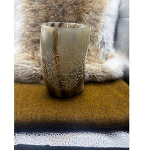 Custom Logo OEM Buffalo Horn <b>Shot</b> <b>Glass</b> - Natural Material for Liquor & Whiskey Bulk Order - Product Image 1