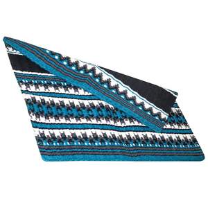 Manta de sillín occidental de lana de primera calidad, hecha a mano almohadilla para montar a caballo, producto caliente, proveedor de Manta ecuestre India - Product Image 5