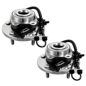 2 pièces 513273 Ensemble de roulement de moyeu de roue avant personnalisé 5 goujons ABS pour Chrysler Town & Country, Dodge Grand Caravan, VW Routan - Product Image 1