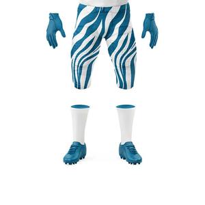 Uniformes de football américain confortables avec maillots et shorts imprimés par logo de broderie sublimée Équipement de football élégant - Product Image 2