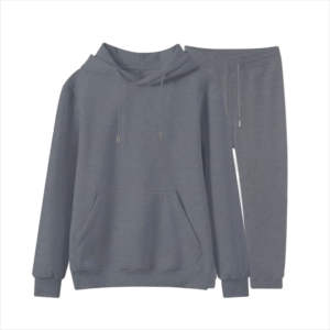 Chándal personalizado de lana de algodón 100% para hombre, nueva ropa deportiva para correr, chándal activo - Product Image 3