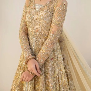 OEM personalizado moderno vestido de novia nueva moda en línea diseñador precioso bordado elegante último vestido de novia de talla grande - Product Image 5