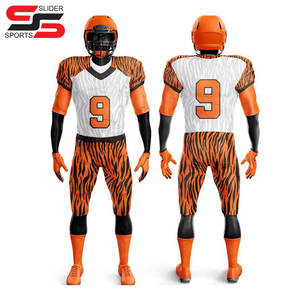 Nouveau design d'uniforme de football américain Maillot de football américain personnalisé Design par sublimation Vêtements d'équipe de football américain - Product Image 4