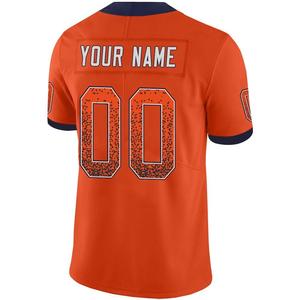 Camiseta de Fútbol Americano Personalizada para Adultos, Alta Calidad, 100% Poliéster, Transpirable, Secado Rápido, Impresión por Sublimación, Costuras - Product Image 5