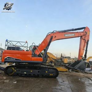 Excavadora Usada Doosan DX340 de 34 Toneladas con Cucharón de 1.5m³, Marca Coreana Original, Excavadora de Construcción Grande sobre Orugas, Bajo Número de Horas, Certificación CE - Product Image 2