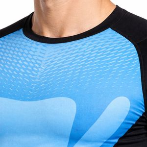 T-shirt de sport à manches longues pour homme, compression, séchage rapide, entraînement en salle de sport, rashguard de haute qualité pour homme - Product Image 3