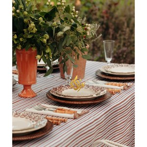 Sets de table en rotin tissés à la main, sous assiette, chargeur de nourriture plaqué et vaisselle au prix de gros de l'exportateur indien - Product Image 4