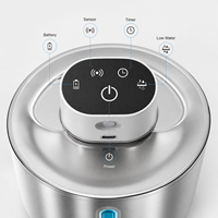 Intelligenter Sensor Edelstahl Katzen-Trinkbrunnen Automatischer Haustier-Wasserspender mit Timer für Hauskatzen und Hunde OEM ODM