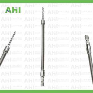 Professional Orthopedic Manual <b>Flexible</b> Bone <b>Drill</b> <b>Bits</b> 2.5mm 3.2mm Surgical Reamer Stainless Steel CE Certified Reusable - Product Image 4