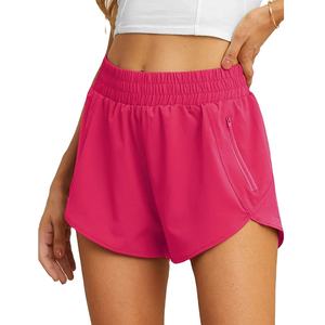 Shorts chauds d'été pour femmes, double couche, élastiques, séchage rapide, respirants, 100 % coton molletonné, pour yoga, gym, course à pied 2026 - Product Image 2