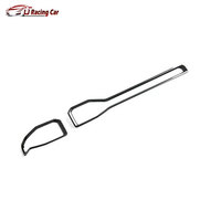 Kit d'intérieur de voiture en ABS aspect carbone, panneau de ventilation d'air conditionné avant, capuchon de protection pour Ford Mustang Ecoboost GTD Super Snake S650 2024+