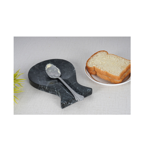 Palillo de mármol Cuchara cuchara resto hecho a mano brillante pulido Diseñador mira a tasa reasobale - Product Image 6