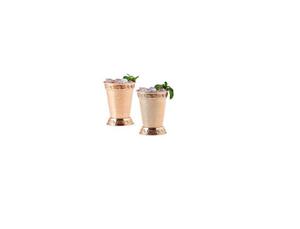 Copa de Julep de cobre y menta de acero inoxidable de alta calidad para cócteles de mojito de fiesta directamente de la India - Product Image 3