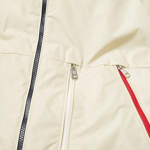 Cortavientos para deportes al aire libre personalizado para hombre 2024, chaqueta impermeable informal de poliéster de alta calidad OEM, decoración con capucha de piel y cremallera - Product Image 2