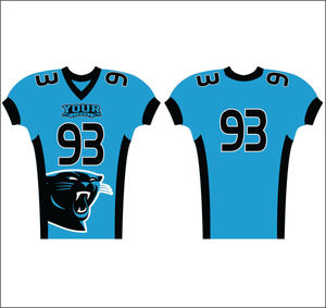 Maillot de football américain maillot de rugby en gros unisexe chemises imprimées par sublimation quantité originales personnaliser OEM - Product Image 2