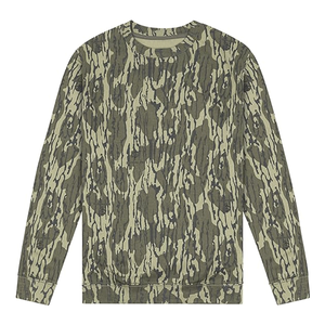 Vintage Crewneck Sweatshirt for Men Hunting Camo Shirt with Soft Cotton Blend for Casual Wear Camping & Hiking Sweatshirts - Product Image 5