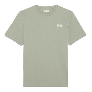 Camiseta clásica de corte regular de alta calidad para hombre, Camiseta cómoda de temporada de verano directa de la fábrica de Bangladesh con diseño en blanco - Product Image 1