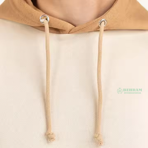 Vente en gros de sweats à capuche thermiques vintage personnalisés, épais, vierges, en molleton 360 g/m² / French Terry, 100 % coton, écologiques, effet délavé soleil - Product Image 6