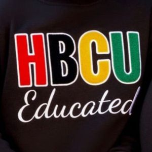 HBCU Educated Chenille Embroidered Sweatshirt Unisex Custom College Style Crewneck Pullover Fleece Casual Streetwear <b>Top</b> - Product Image 6
