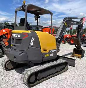 Mini excavadora Volvo usada, capacidad de 3 toneladas y 6 toneladas con componentes del núcleo del motor Yanmar, como motor de bomba, caja de cambios, rodamiento, venta de PLC - Product Image 4