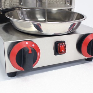 NEW PREMIUM <b>Electric</b>/Gas Shawarma Rotisserie Chicken High Quality Commercial Stainless-Steel Grill Auto-Rotating Restaurant - Product Image 5