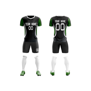 Meilleur uniforme de football personnalisé unisexe sublimé maillots de football français uniforme en polyester logo et taille personnalisés service OEM - Product Image 5