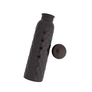 Haute qualité 100% cuivre pur martelé 34OZ 1 litre bouteille de pureté ayurvédique étanche eau de refroidissement verres usine en gros - Product Image 1