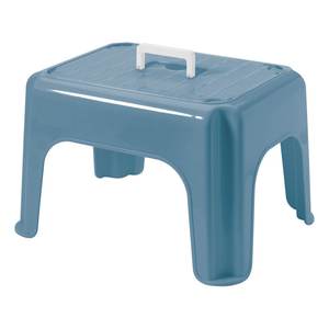 Tontarelli Stackable <b>Bathroom</b> <b>Stool</b> Handle DUMBO <b>STOOL</b> Blue 8101194704 39x24x30cm Shelves - Product Image 1