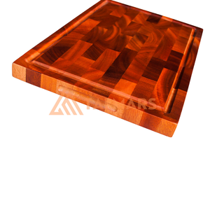 Tabla de cortar de grano final de Acacia con tabla de cortar de madera TAIMARS - Product Image 1