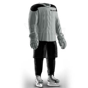 Vente en gros d'ensembles de hockey sur glace unisexes à séchage rapide respirants Service OEM personnalisé à vendre - Product Image 2