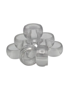 Fantaisie Design moderne élégant ronds de serviette décoration de Table réutilisable acrylique fête de noël mariage rond de serviette - Product Image 4