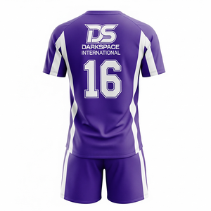 ชุดเสื้อวอลเลย์บอลเยาวชนชายเสื้อกีฬาสั่งทำโลโก้และออกแบบได้ตามต้องการความเข้มสูง - Product Image 6