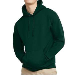 Sudadera con Capucha para Hombre, 100% Algodón, Personalizable con Impresión y Bordado, Color Liso, de Lujo, Venta Caliente 2026 - Product Image 1