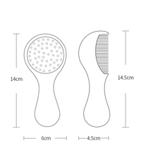 Brosse et peigne pour bébé personnalisés, accessoires pour cheveux, brosse à cheveux, poils de chèvre doux, personnalisés
