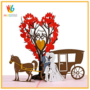 Meilleure vente de cartes Pop-Up 3D pour Couples romantiques, je vous aime, pour la saint-valentin, produit le plus vendu pour l'amour - Product Image 5