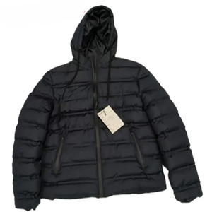 2024 Custom Logo Crocheted <b>Puffer</b> <b>Jacket</b> for Men Breathable Eco-Friendly Winter Regular <b>Crop</b> Bubble Coat OEM Service Available - Product Image 4
