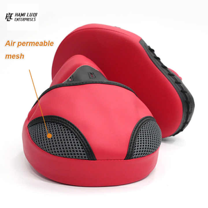 批发MMA手套散打焦点垫拳击训练垫PU皮革钩环闭合垫手掌 - Product Image 6