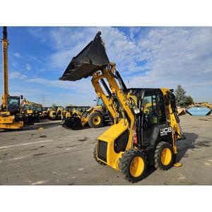 รถตักล้อยางขนาดเล็ก JCB 1CX ปี 2024 รถตักล้อยางแบบมีหัวขุด สีเหลือง สำหรับงานก่อสร้าง งานฟาร์ม งานขนย้ายวัสดุ - Product Image 1