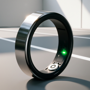 Bague connectée ultra-fine en acier inoxydable 2026 sans abonnement, suivi du sommeil, fréquence cardiaque, SpO2, étanchéité IP68, tracker d'activité - Product Image 5