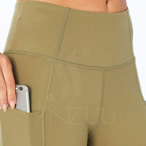 Running Yoga Workout Women New SDesign Customized Fashion <b>Ladies</b> Slim Fit Tie Dye Sublimation <b>Leggings</b> <b>With</b> Side <b>Pockets</b> - Product Image 5