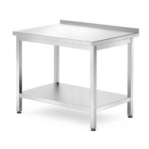 "Profiling <b>Wall</b>-<b>mounted</b> <b>Table</b> with Shelf 1000x700x(H)850mm 700mm Depth HENDI Bolted" - Product Image 1